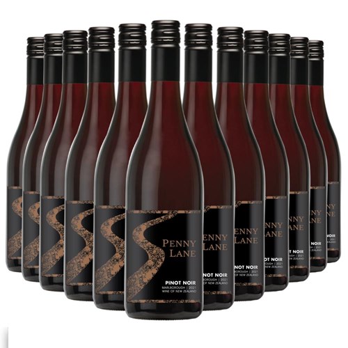 Case of 12 Penny Lane Reserve Pinot Noir 75cl Red Wine